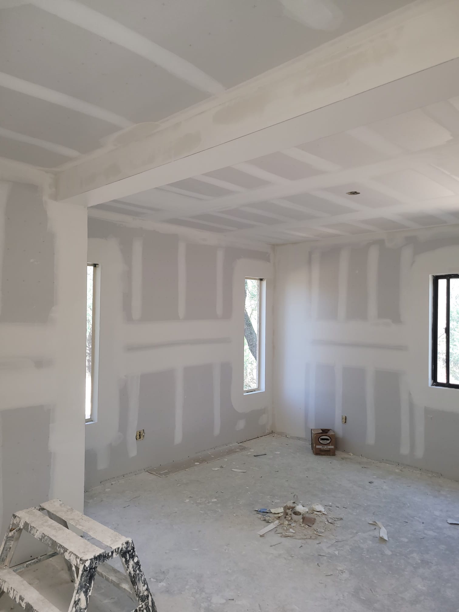 Drywall installation and finishing