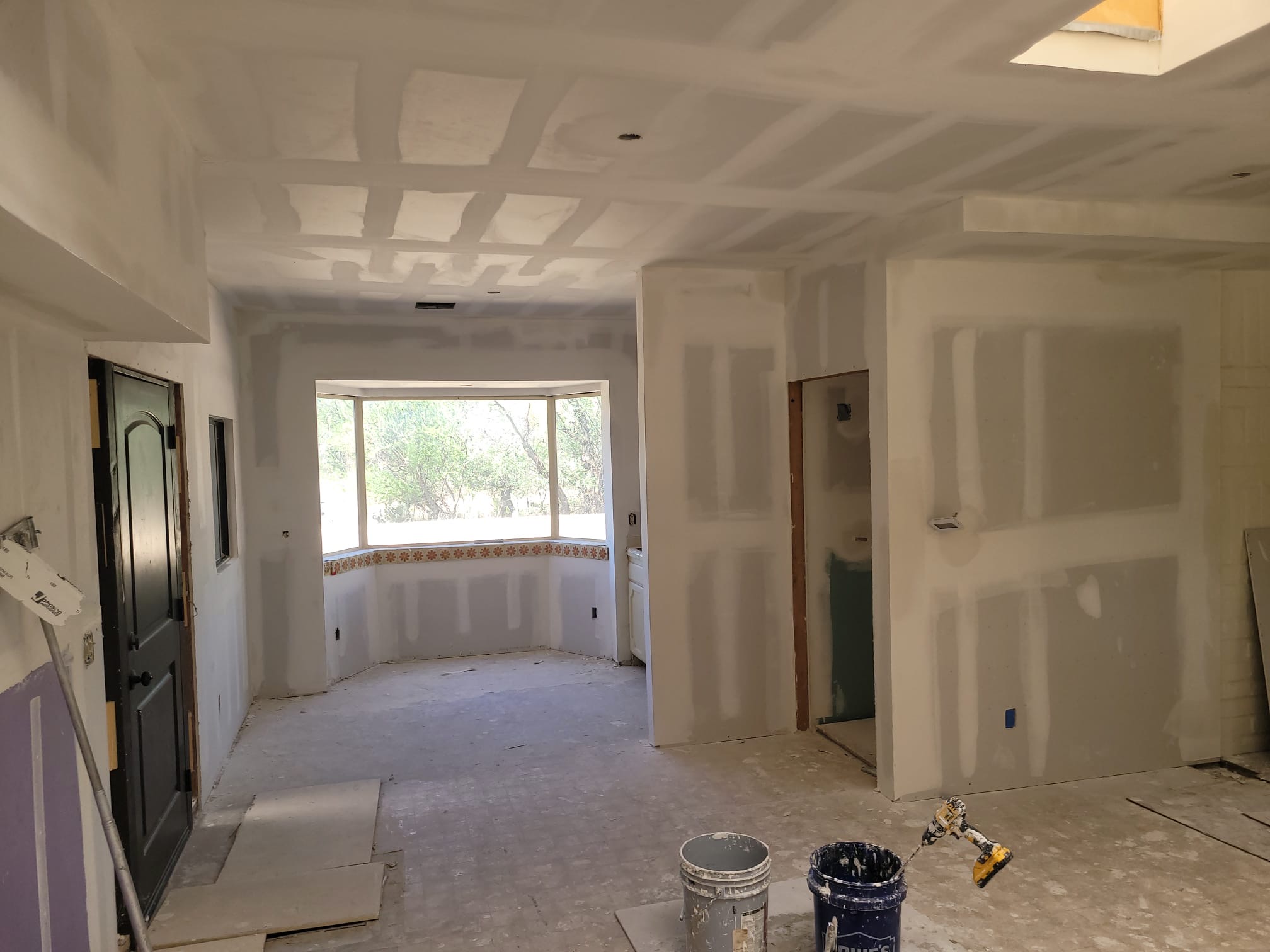Whole-home drywall finishing