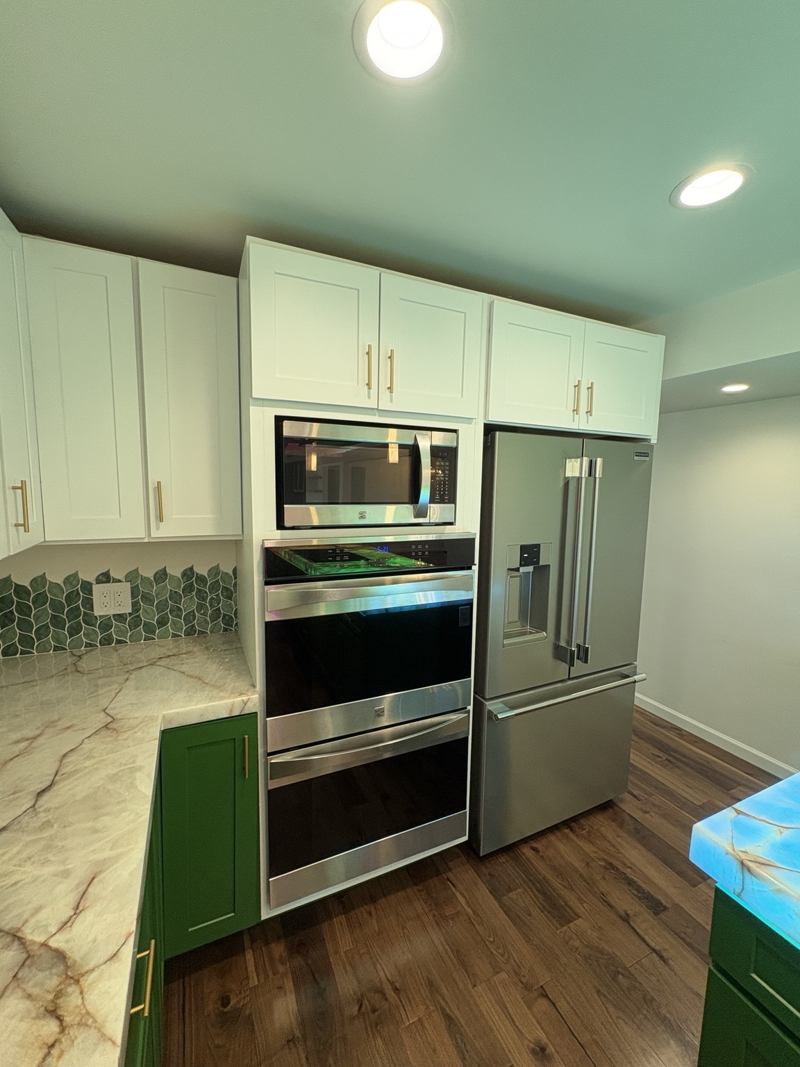 Custom cabinetry and appliances