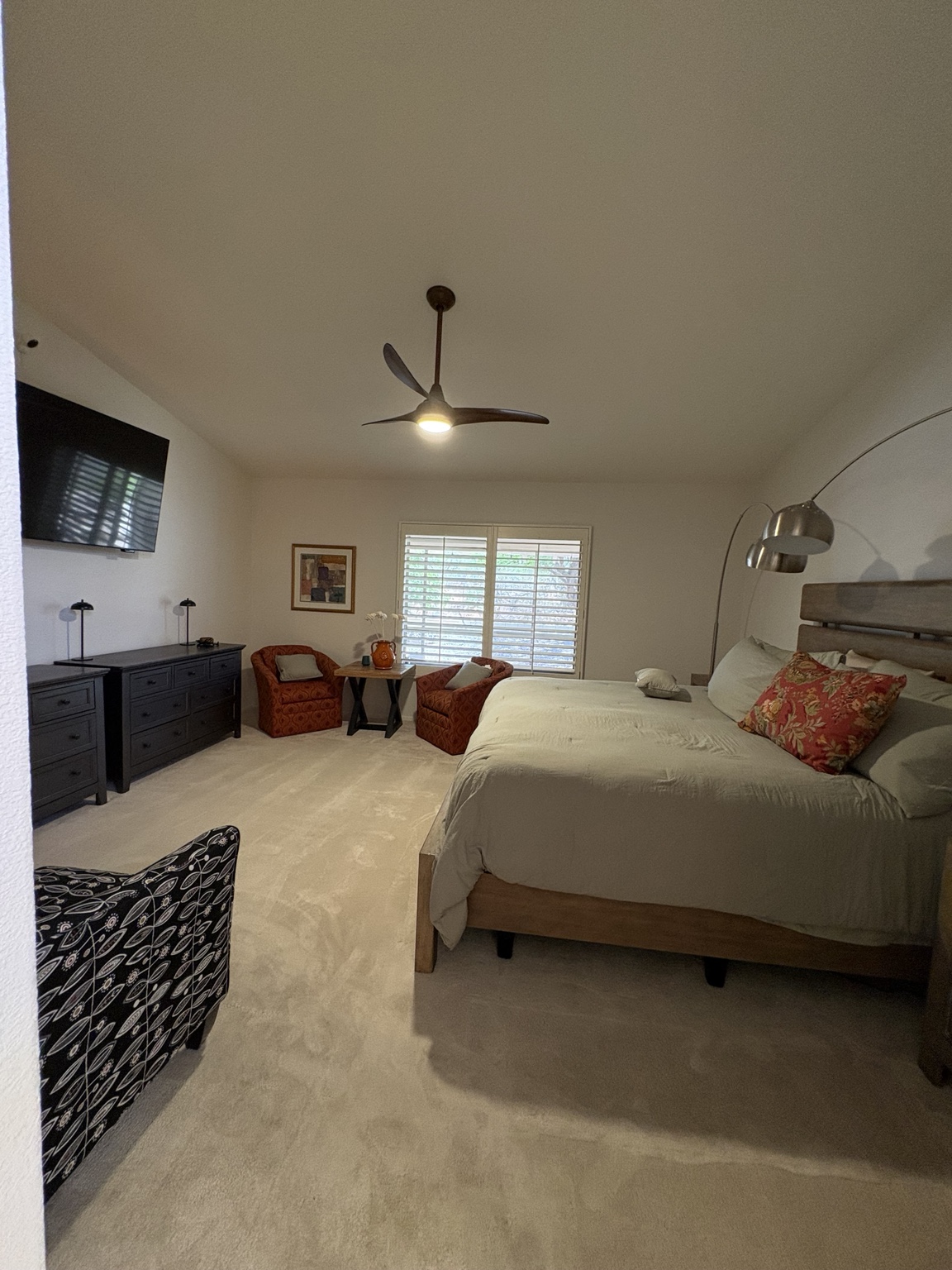 Primary bedroom suite